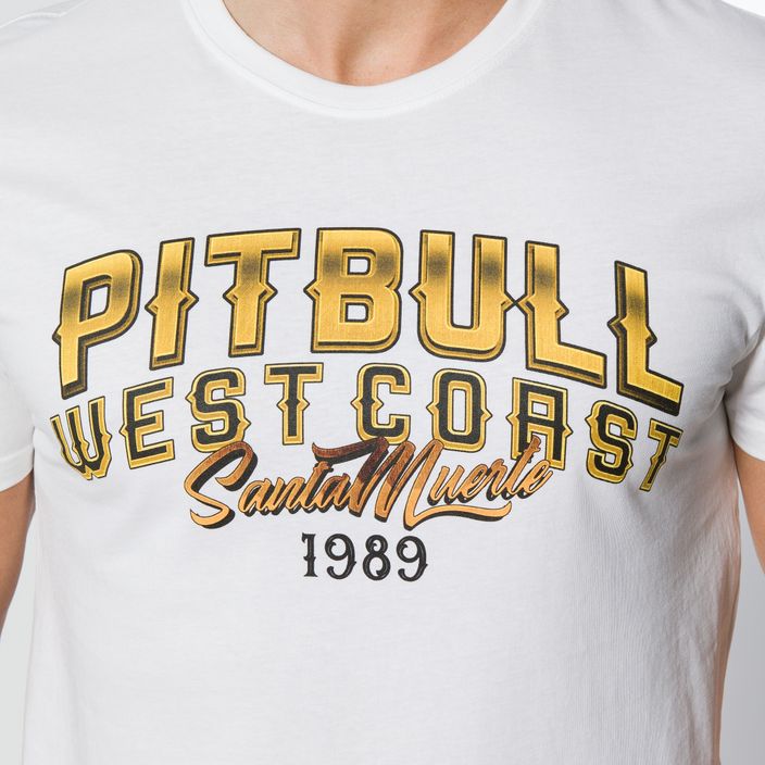 Pánské tričko Pitbull West Coast Santa Muerte white 4