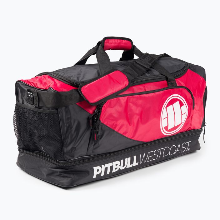 Pánská tréninková taška Pitbull West Coast Big Logo TNT black/red 2