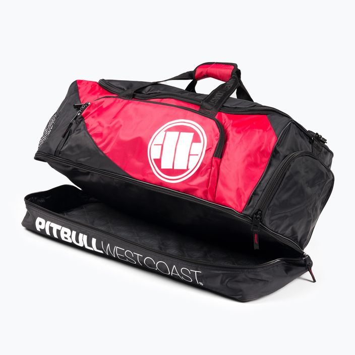 Pánská tréninková taška Pitbull West Coast Big Logo TNT black/red 3