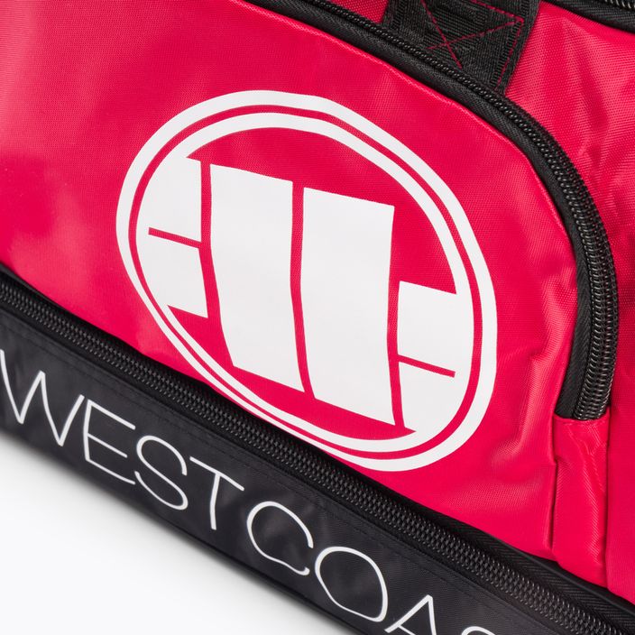 Pánská tréninková taška Pitbull West Coast Big Logo TNT black/red 4