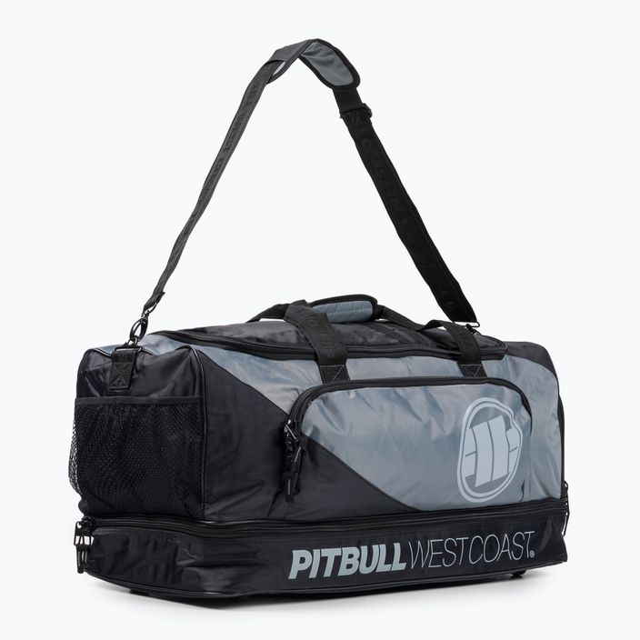 Pánská tréninková taška Pitbull West Coast Big Logo TNT black/grey 2