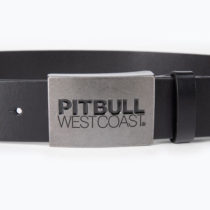 Pánský opasek Pitbull West Coast Original Leather TNT black 2