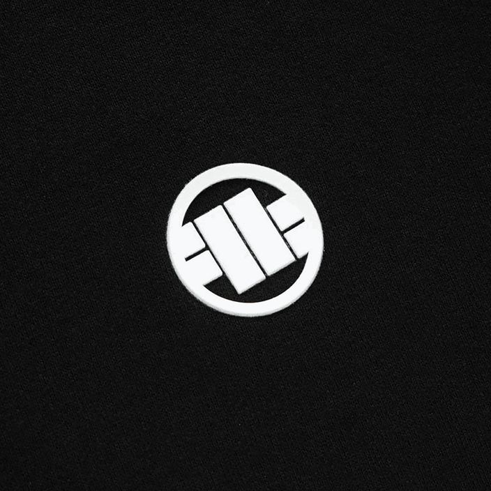 Pánská mikina Pitbull West Coast Small Logo s kapucí černá 6