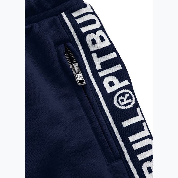 Pánské kalhoty Pitbull West Coast Trackpants Tape Logo Terry Group dark navy 5