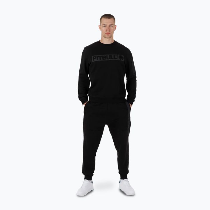 Pánská mikina Pitbull Beyer Crewneck black 3