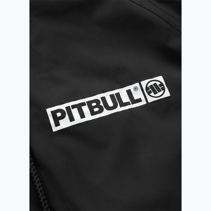 Pánská bunda Pitbull West Coast Athletic Logo Hooded Nylon black 8