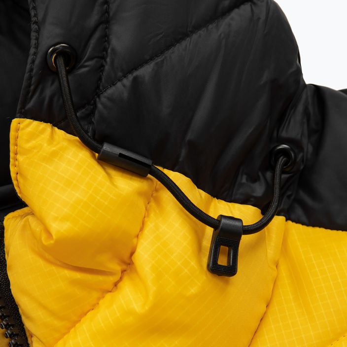 Pitbull West Coast pánská zimní bunda Evergold Hooded Padded žlutá/černá 9