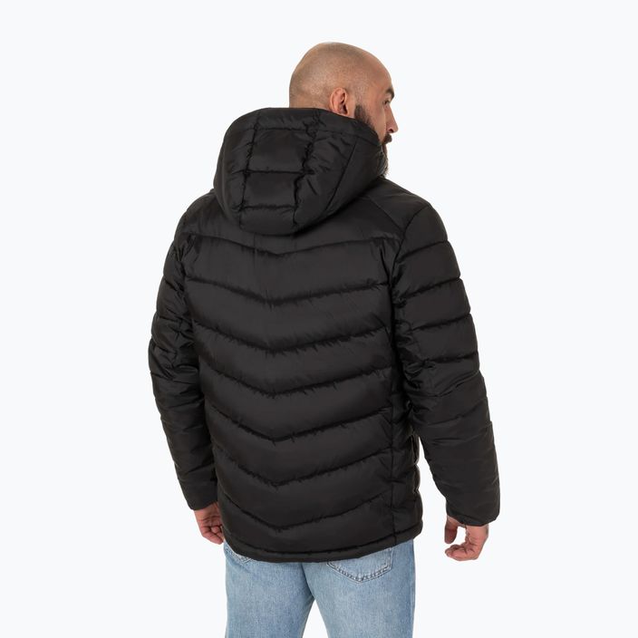 Pitbull West Coast pánská zimní bunda Evergold Hooded Padded black/black 3