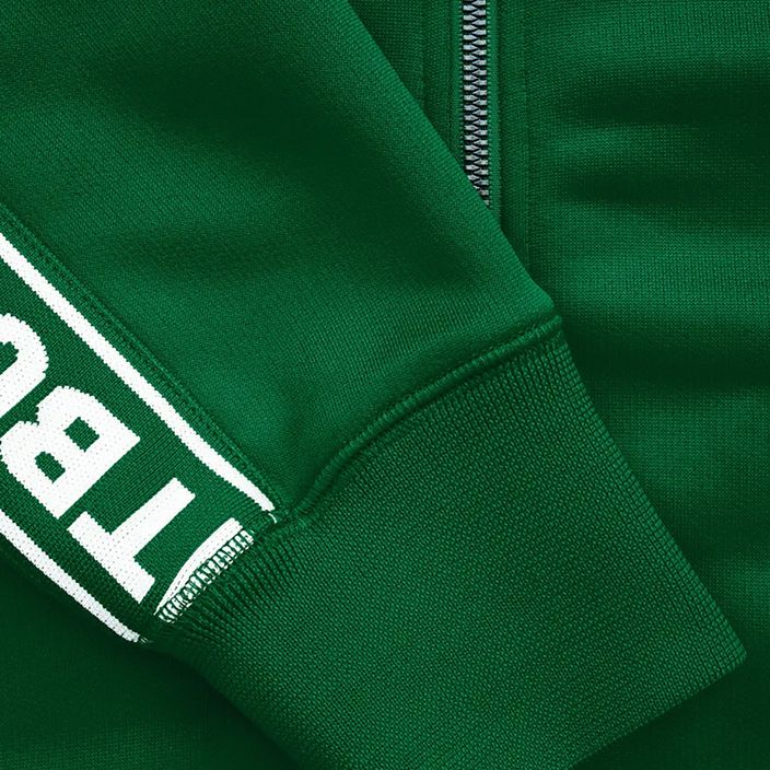 Pánská tepláková bunda Pitbull West Coast Tape Logo Terry Group zelená 11