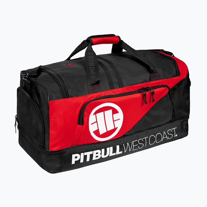 Sportovní taška  Pitbull West Coast Logo 2 Tnt 100 l black/red 2