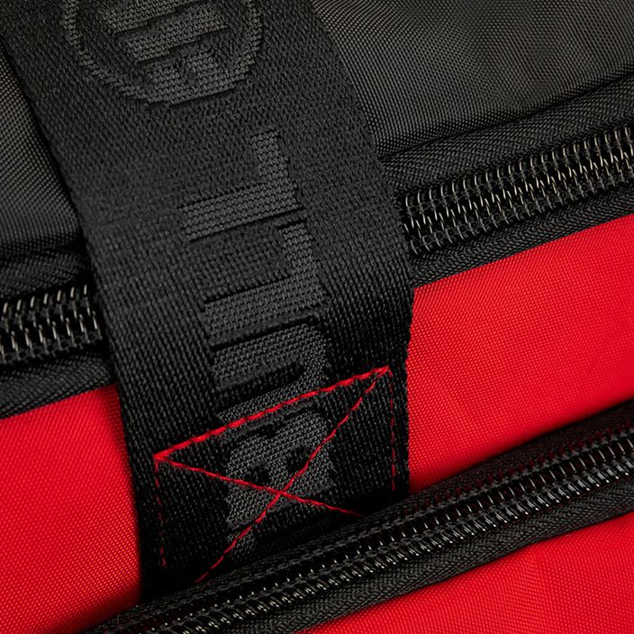Sportovní taška  Pitbull West Coast Logo 2 Tnt 100 l black/red 9