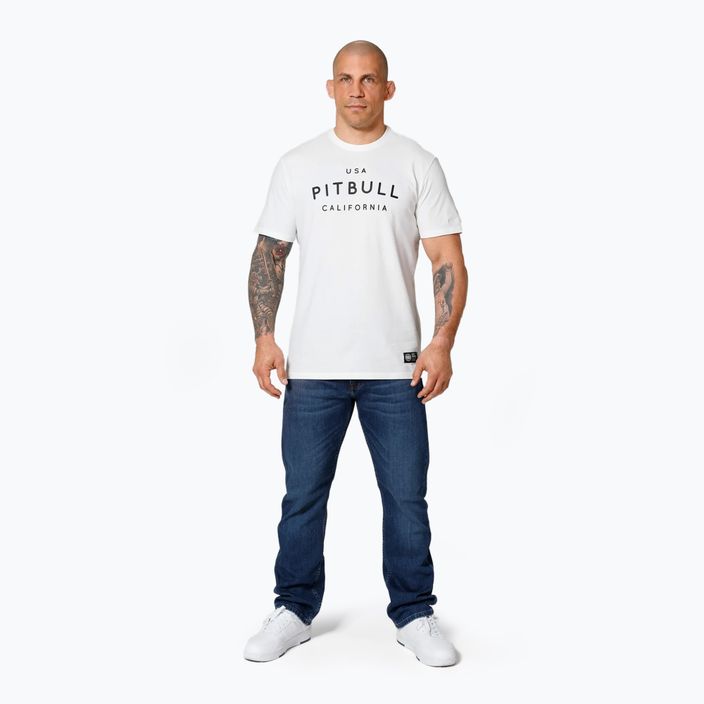 Pánské tričko Pitbull West Coast Usa Cal white 2