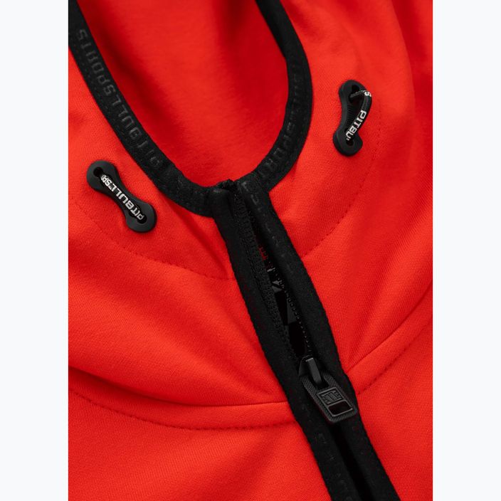 Pánská mikina Pitbull Hermes Hooded Zip flame red 9