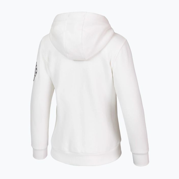 Dámská mikinaPitbull Sherpa Ruffina Hooded Zip off white 2