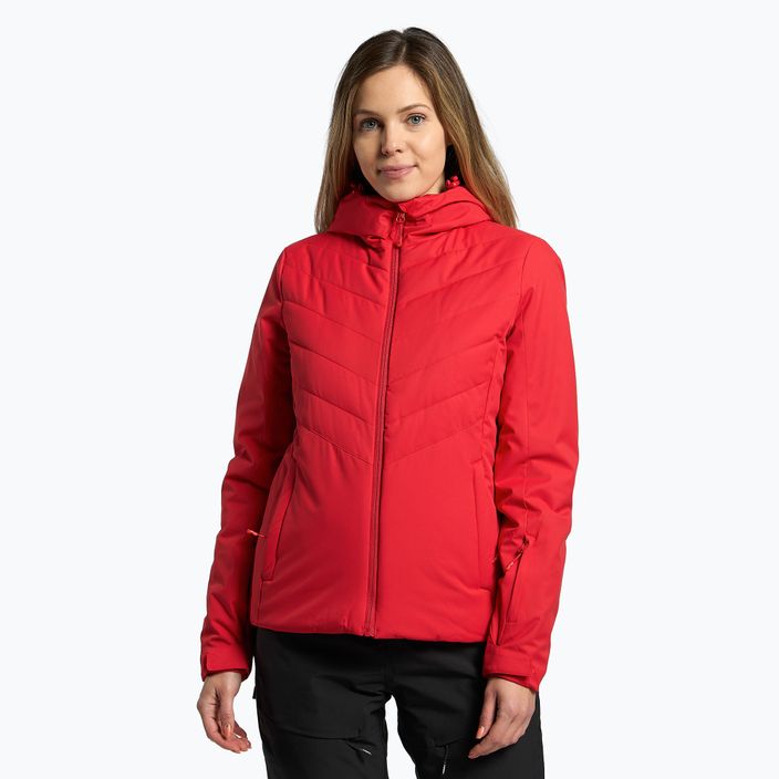 Dámská lyžařská bunda 4F červená H4Z21-KUDN003