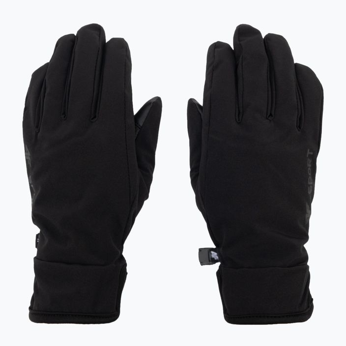 4F trekingové rukavice REU001 černé H4Z22 3