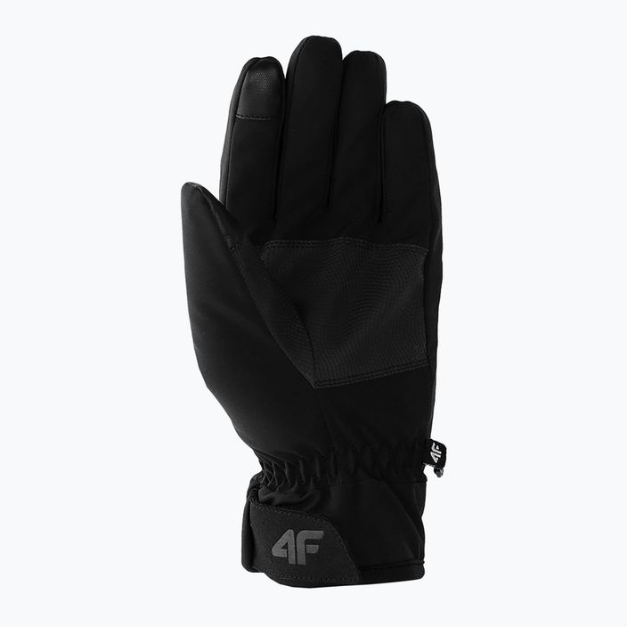 4F trekingové rukavice REU001 černé H4Z22 8