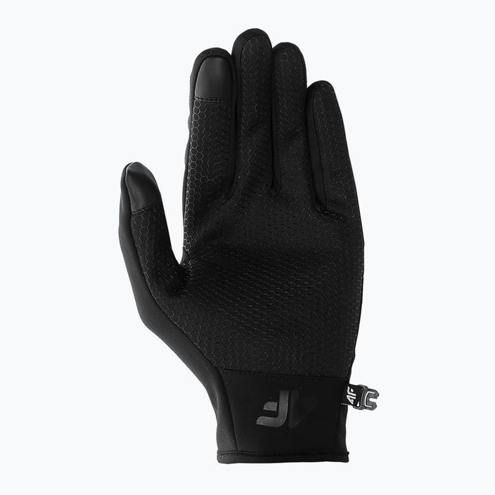 4F trekingové rukavice REU002 černé H4Z22 7