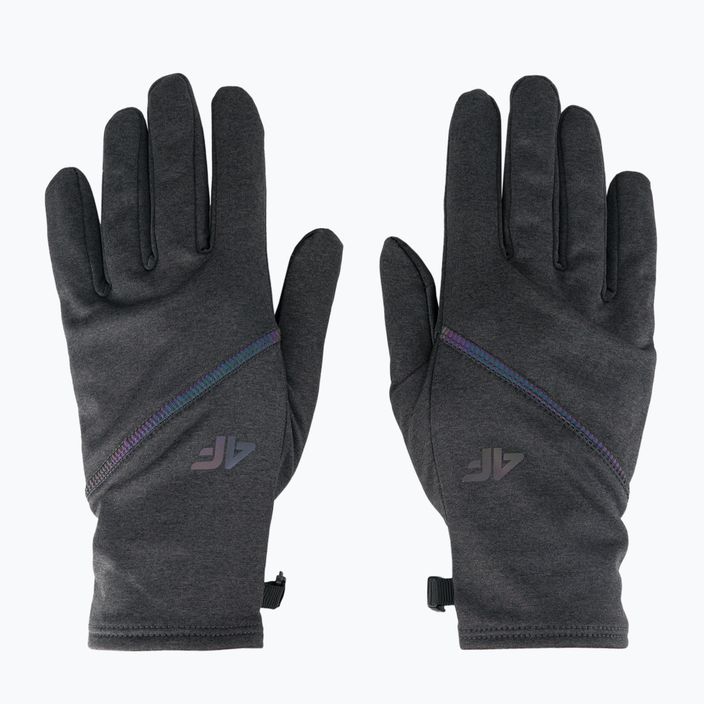 4F trekingové rukavice REU009 šedé H4Z22 3