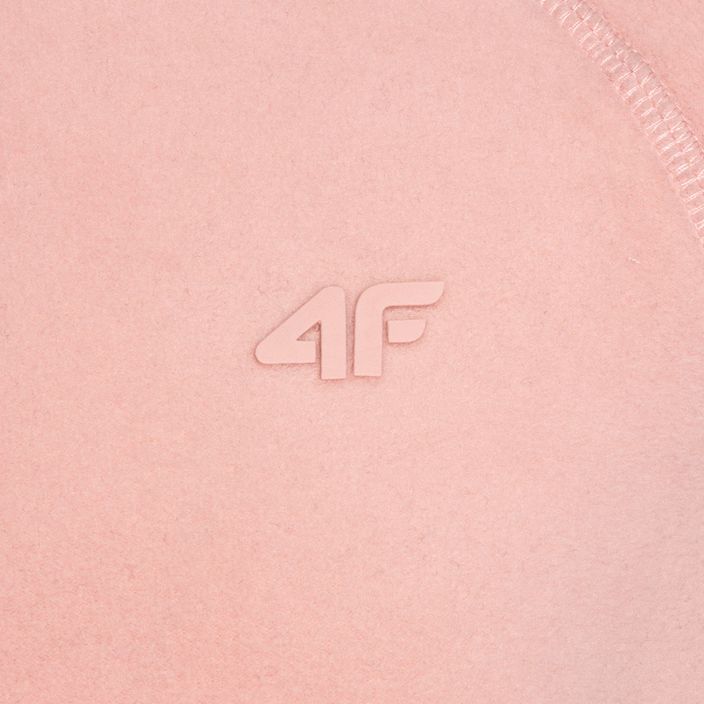 Dětská fleecová mikina 4F růžový HJZ22-JBIDP001 5