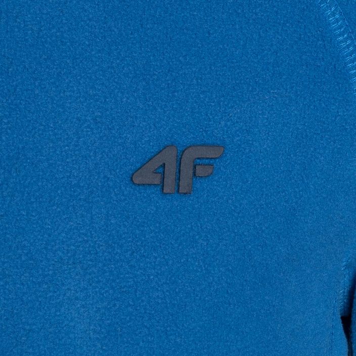 Dětská fleecová mikina 4F modrý HJZ22-JBIMP001 5