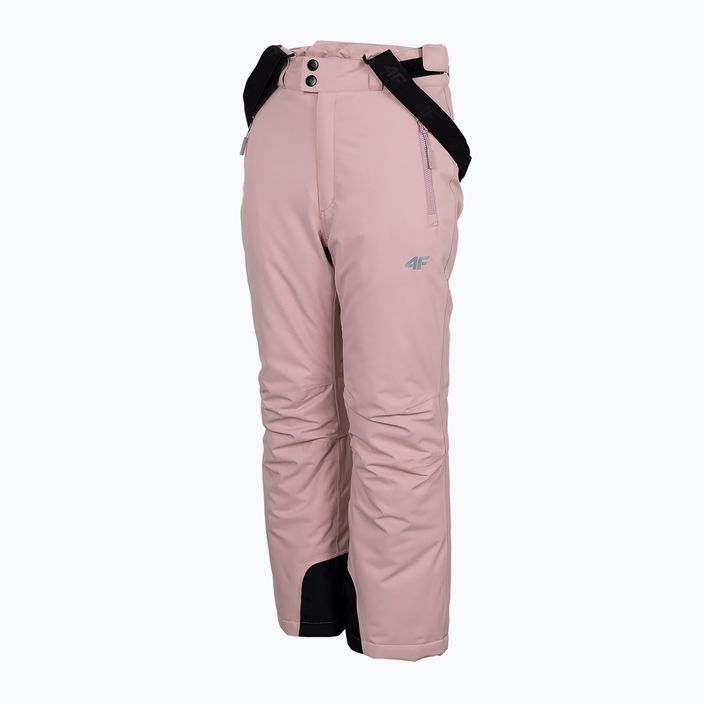 Dětské lyžařské kalhoty 4F JSPDN001 růžové HJZ22-JSPDN001 7