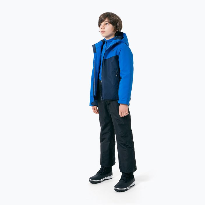 Dětská lyžařská bunda 4F modrá JKUMN001 2