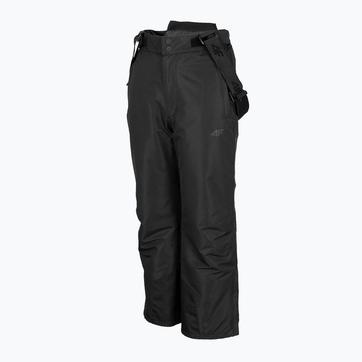 Dětské lyžařské kalhoty 4F černé HJZ22-JSPMN001 3