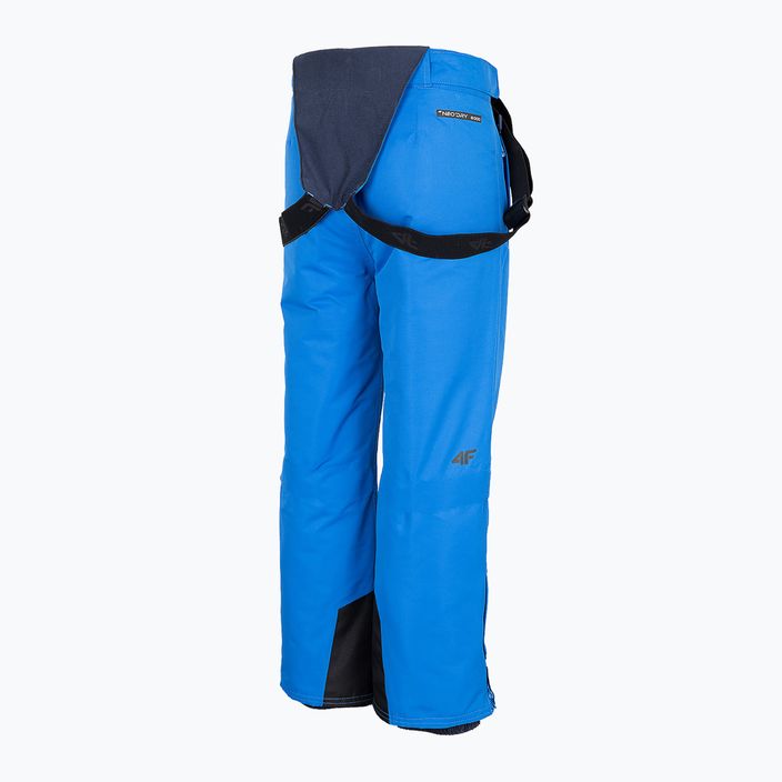 Dětské lyžařské kalhoty 4F modré HJZ22-JSPMN001 4