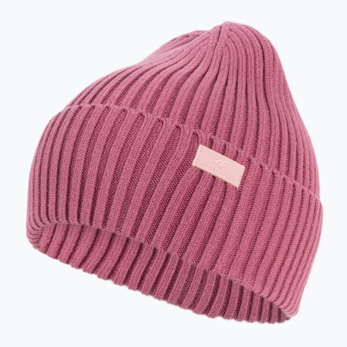 Dámská zimní čepice 4F růžová H4Z22-CAD004 3