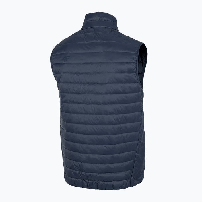Pánská trekingová vesta 4F tmavě modrá H4Z22-KUMP001 9