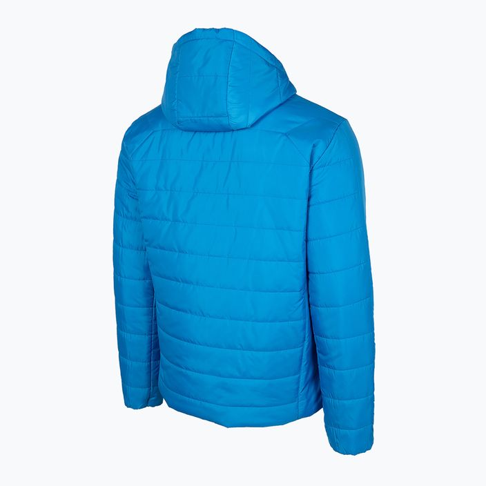 Pánská péřová bunda 4F modrá H4Z22-KUMP006 3