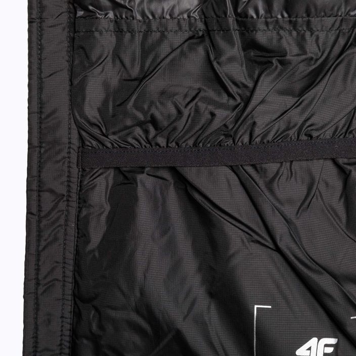Pánská péřová bunda 4F černá H4Z22-KUMP006 6