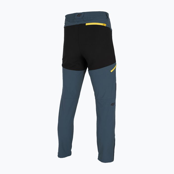 Pánské trekingové kalhoty 4F modré H4Z22-SPMTR060 2
