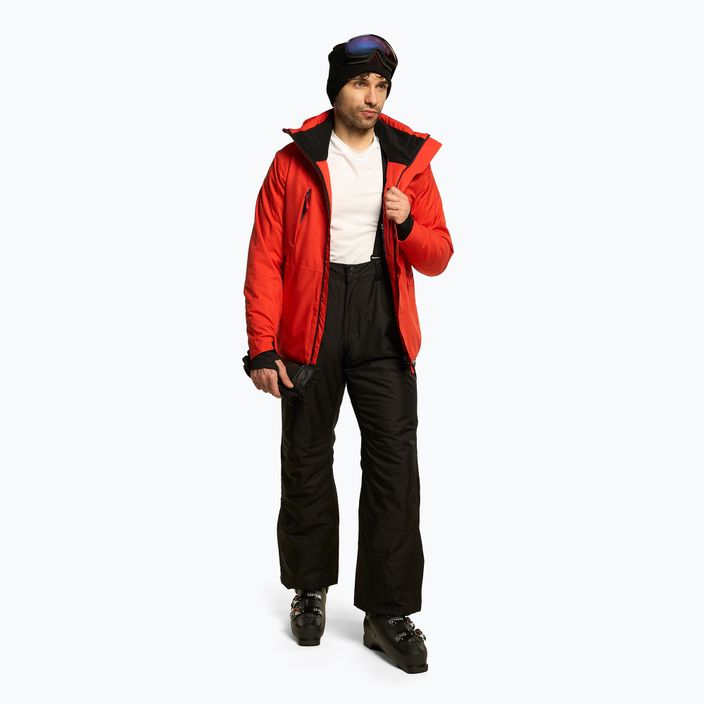 Pánská lyžařská bunda 4F červená H4Z22-KUMN004 2