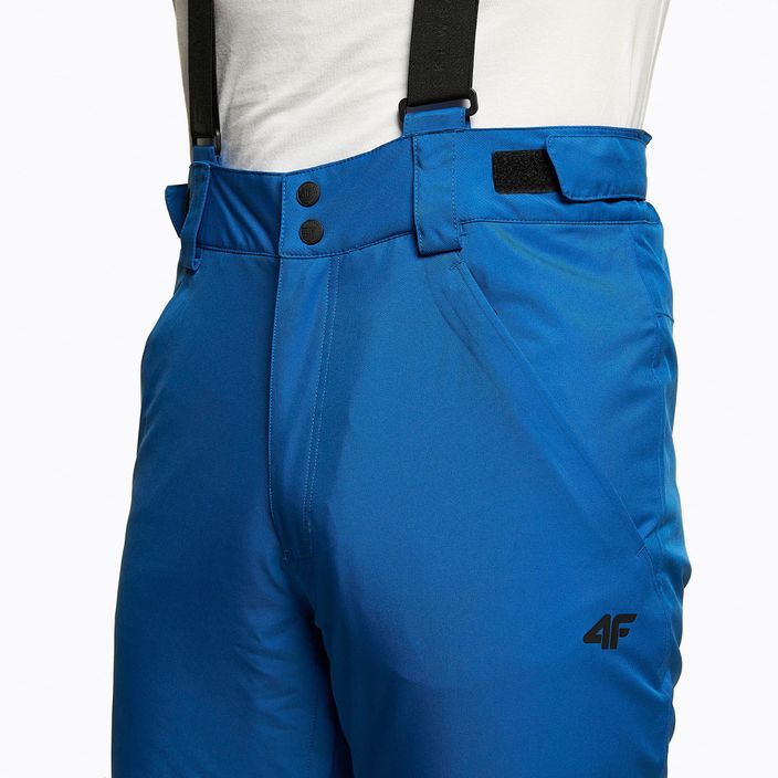 Pánské lyžařské kalhoty 4F modré H4Z22-SPMN003 4
