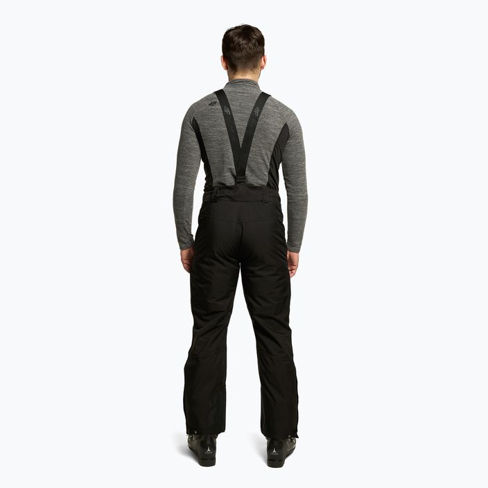 Pánské lyžařské kalhoty 4F černé H4Z22-SPMN003 3