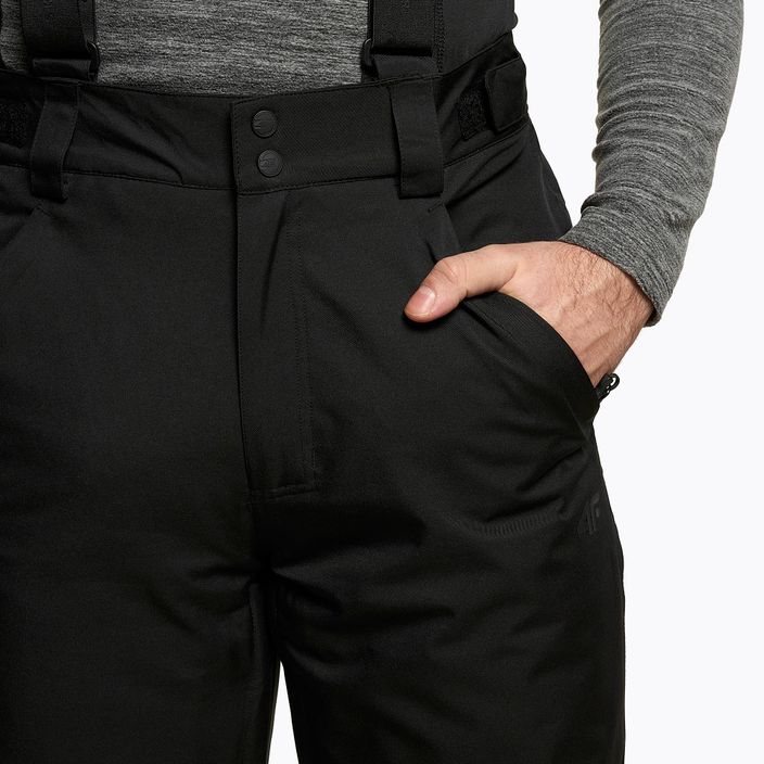 Pánské lyžařské kalhoty 4F černé H4Z22-SPMN003 4