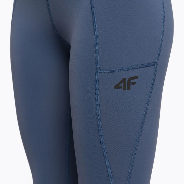 Dámské trekové kalhoty 4F modré H4Z22-SPDTR060 5