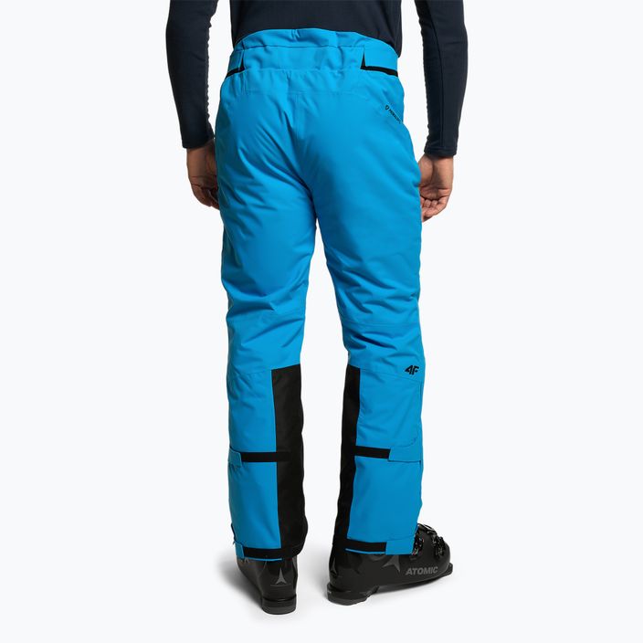 Pánské lyžařské kalhoty 4F modré H4Z22-SPMN006 3