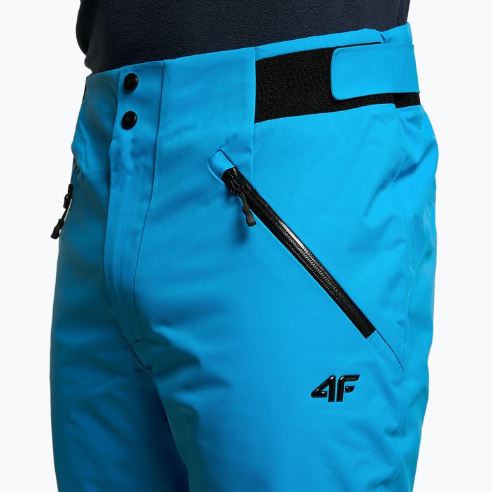 Pánské lyžařské kalhoty 4F modré H4Z22-SPMN006 4