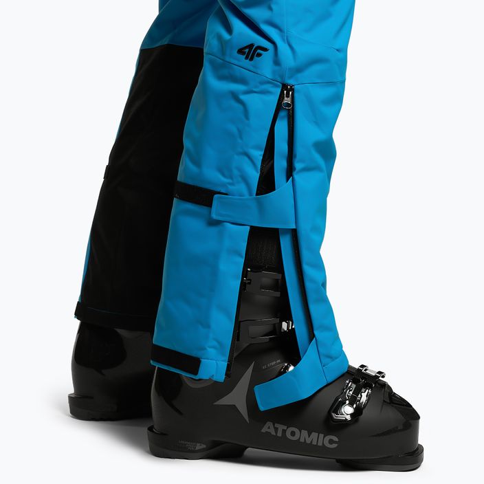 Pánské lyžařské kalhoty 4F modré H4Z22-SPMN006 5