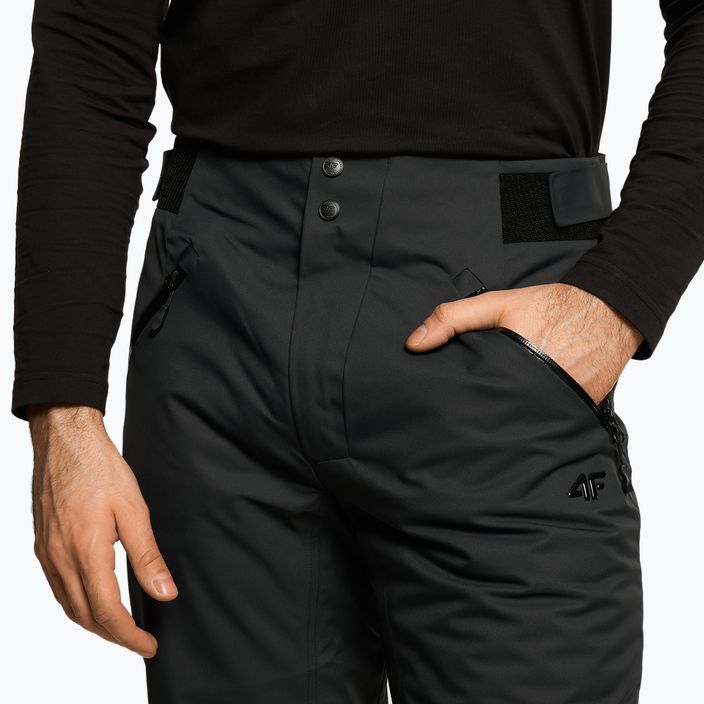 Pánské lyžařské kalhoty 4F černé H4Z22-SPMN006 4