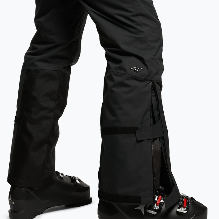 Pánské lyžařské kalhoty 4F černé H4Z22-SPMN006 5
