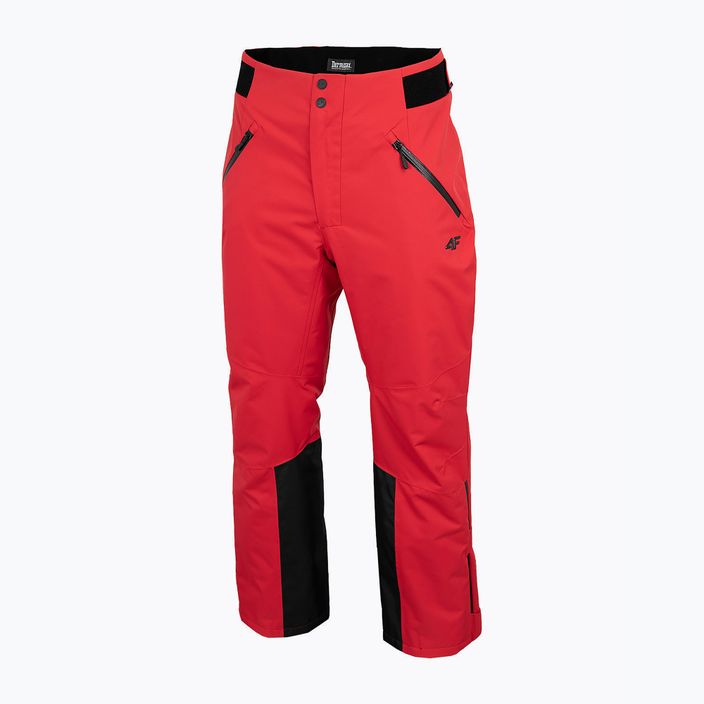 Pánské lyžařské kalhoty 4F červené H4Z22-SPMN006 6
