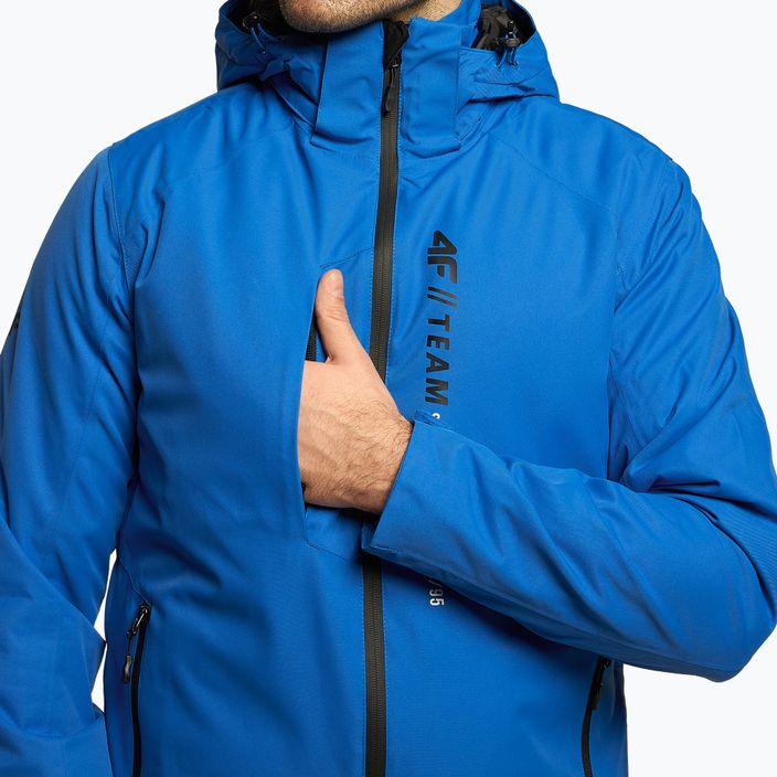 Pánská lyžařská bunda 4F navy blue H4Z22-KUMN003 5