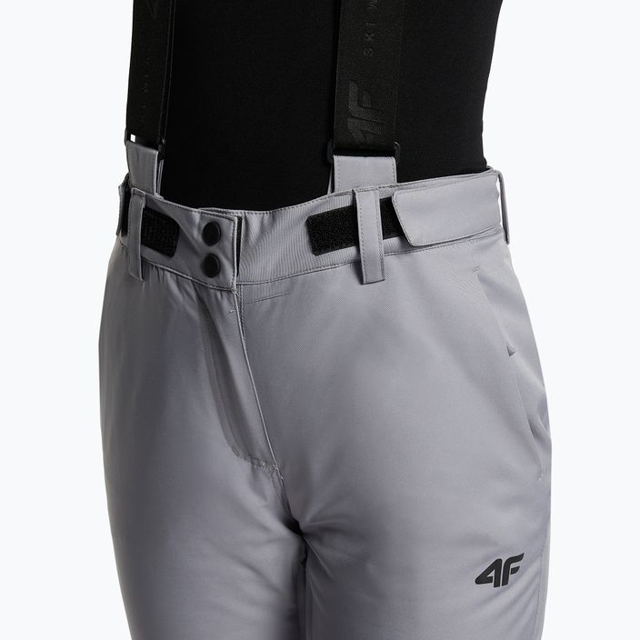 Dámské lyžařské kalhoty 4F SPDN002 šedé H4Z22-SPDN002 4
