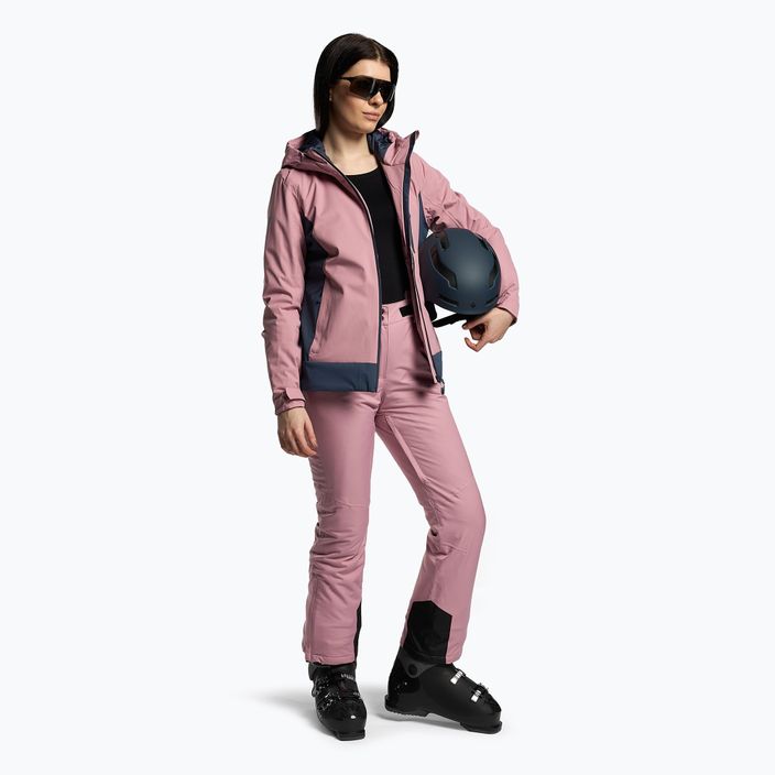 Dámská lyžařská bunda 4F růžová H4Z22-KUDN002 2