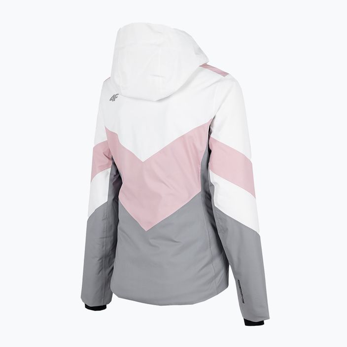 Dámská lyžařská bunda 4F pink-black H4Z22-KUDN008 8