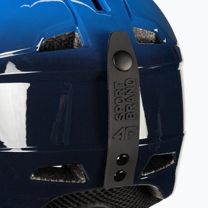 Dětská lyžařská helma 4F M016 36S modrá 4FJAW22AHELM016 6